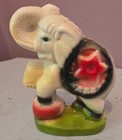 vintage chalkware figurine of an elephant