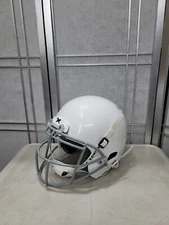 Xenith X2E+ youth M football helmet White Gray Face mask Chinstrap Guard Pad A+