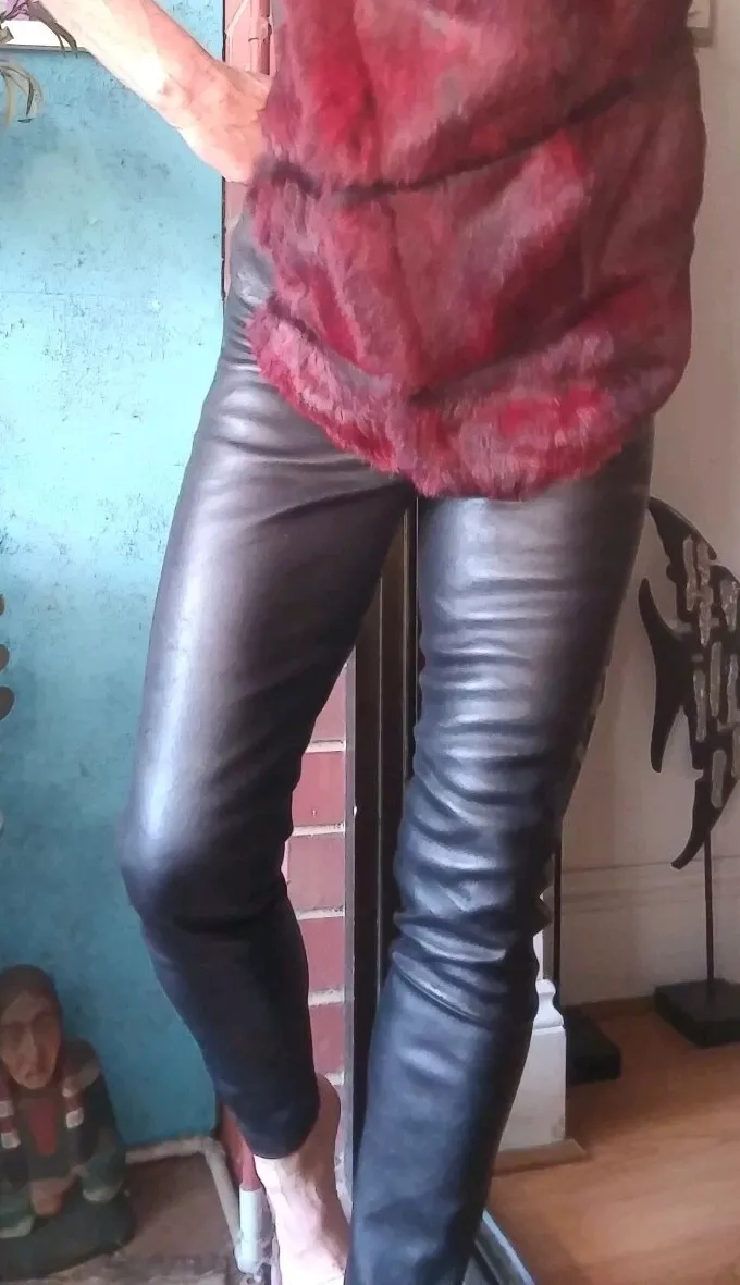 The row cheap leather leggings