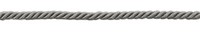 "Silbergrau 3/16\" Dekoratives Seil Silber Grau [54 Yards]"