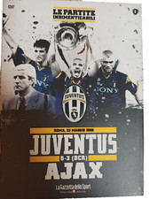 DVD CALCIO LE PARTITE INDIMENTICABILI JUVE AJAX CHAMPIONS DEL PIERO COLLEZIONE