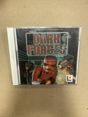 1995 Lucasfilm Ltd. - Star Wars: Dark Forces IBM PC CD-ROM Computer Game Disc