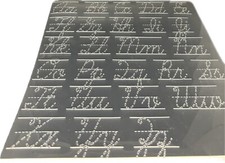 Reusable Cursive Writing Mat
