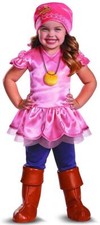 Izzy Deluxe Jake Never Land Pirates Fancy Dress Up Halloween Child Costume