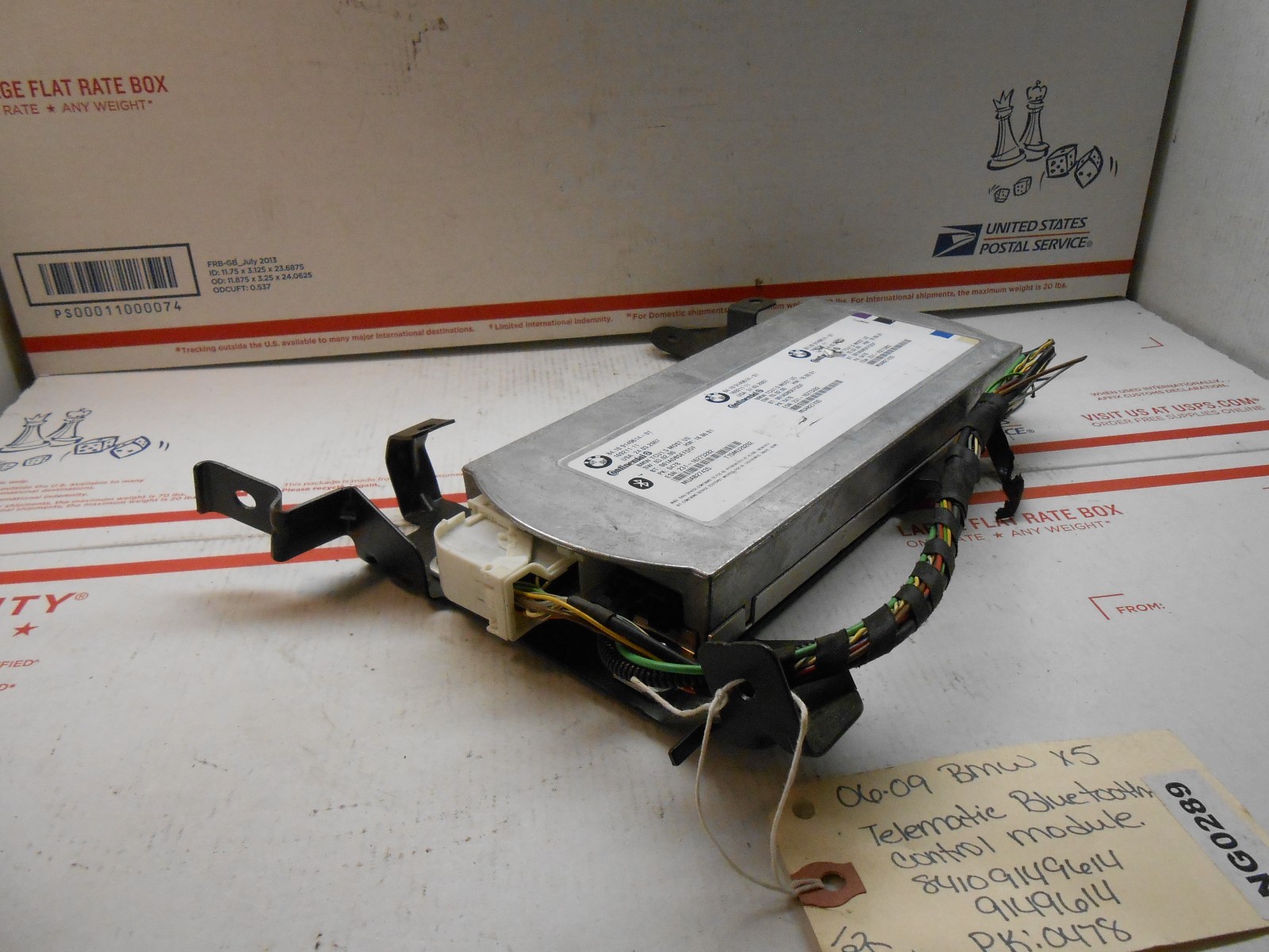 06-09 BMW X5 tele blue control mod 84109149614 9149614 pk:0478  