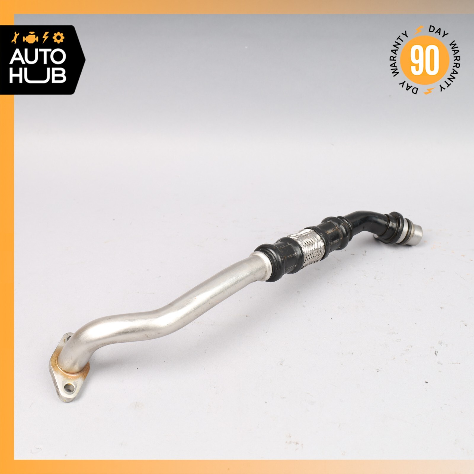 Bentley Continental GTC GT Turbocharger Return Oil Line Left Side OEM 59k