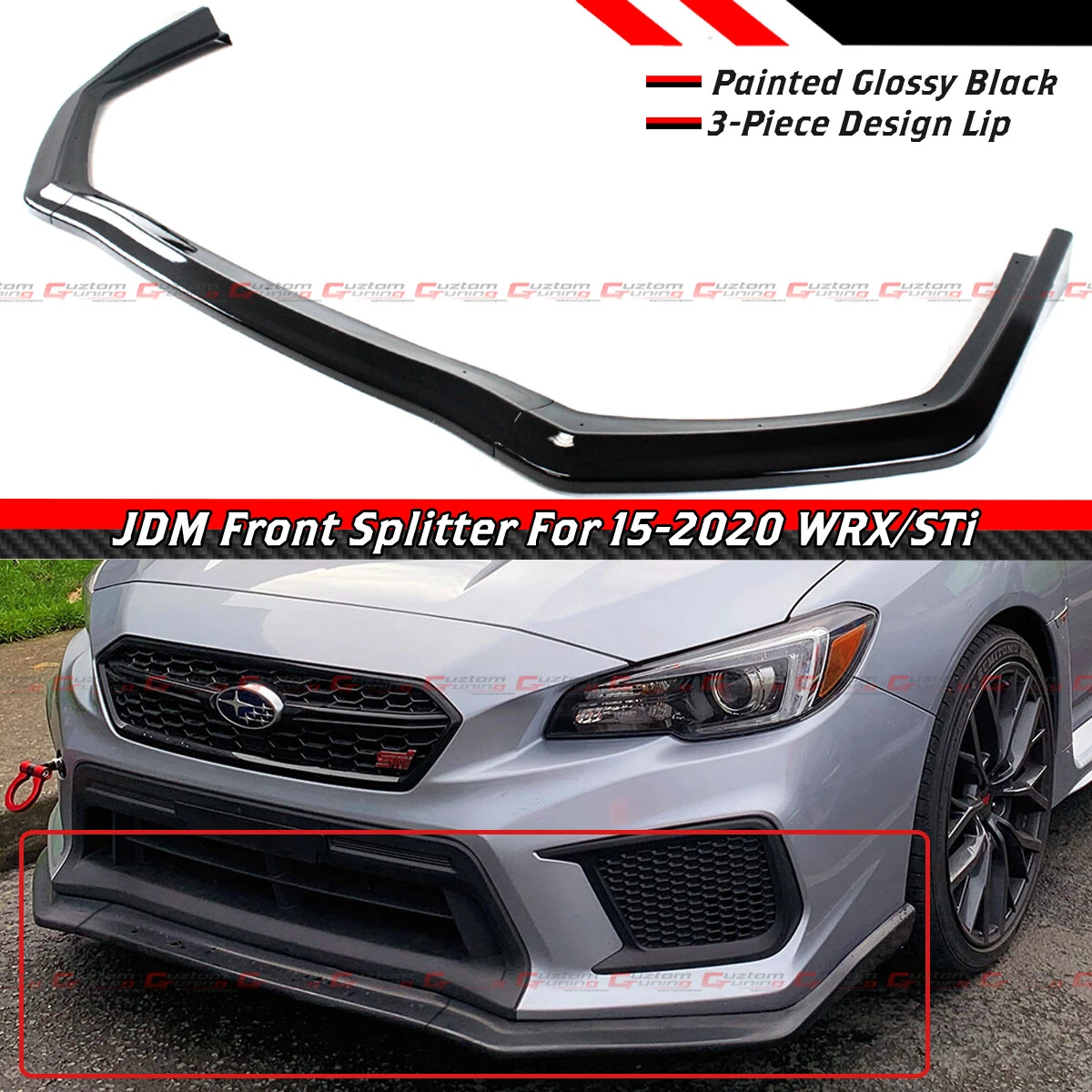 Subaru wrx front online lip