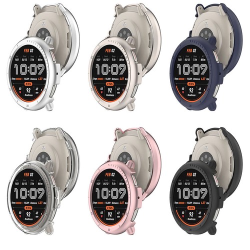 Für Amazfit Active2 Uhren Schale Halb Gewickeltes Skelett Schutz Hülle Zubehör - Zdjęcie 4 z 25