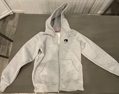 Supreme Gonz Ramm Zip Up Sweatshirt FW17 GRAY Men's Size MEDIUM - NEW