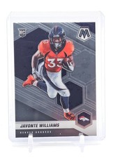 JAVONTE WILLIAMS 2021 PANINI MOSAIC ROOKIE #315 DENVER BRONCOS FOOTBALL Q3813