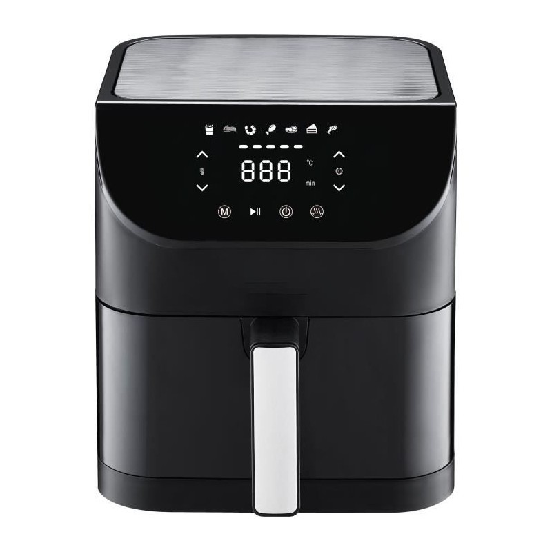 Friteuse sans huile FAGOR FGAF8L de 8L et 1800W avec un grand écran tactile noir
