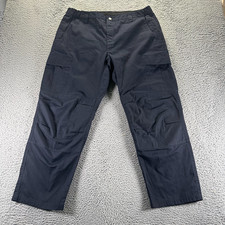 Vertx Pant Men 38x30 Blue Cotton Blend Cargo Straight Tactical Utility Workwear