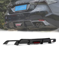 BriSunshine Rear Lip Bumper Diffuser For Toyota Camry SE XSE 2018-2022