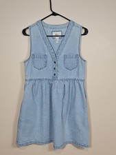 Forever 21 Light Blue Denim Women's Dress Size Small