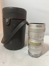 Vintage SONY TV ZOOM Camera Lens 20-80mm Zoom Wide Angle 1:2.5