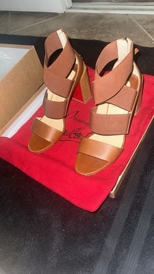 Authentic Christian Louboutin Patrouille 85 Sandals   Size 39 (US Women s 8.5)