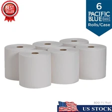 Georgia Pacific Professional Recycled Paper Towel Roll 800 feet/Roll, 6 Count US