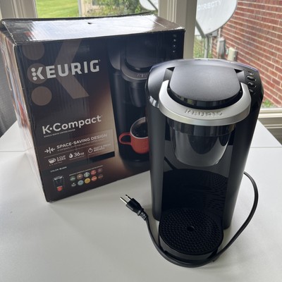 Keurig K Compact Single Serve Coffee Maker Space Saving Design  Black