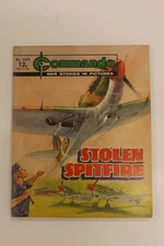COMMANDO COMIC WAR STORIES IN PICTURES No.1375 STOLEN SPITFIRE 1979 GN3796