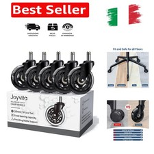 5 Rotelle da Ufficio SOLO per