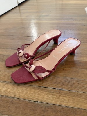Vintage Prada Sandal Heel