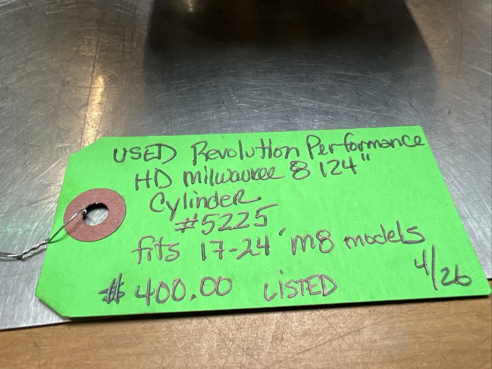 Revolution Performance HD Milwaukee 8 124” Cylinder #5225 Foto 2 de 4