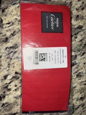12 X Pasha de Cartier Edition Noire Sport  EDT Spray Samples -0.05 oz.ea. SEALED