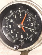 Vintage Original 66-67 Chevy Chevelle Console Gauge Clock Westclox Untested