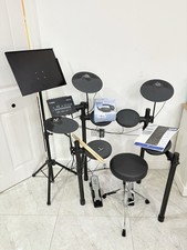 Yamaha Electronic Drum Kit DTX402k With Stool, Headphones, Music Stand & Manual