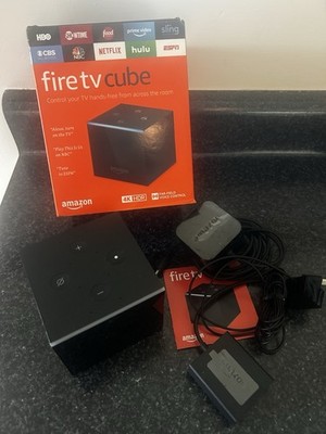 Amazon Fire TV Cube 2nd Gen A78V3N 4K HDR Streaming Media Player ~ No Remote