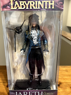 McFarlane Toys Labyrinth 8'' Jareth Goblin King Action Figure 2017 Jim Henson NEW