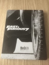 FILM FAST AND & FURIOUS 7 STEELBOOK BLURAY BLU-RAY FRANÇAIS RARE