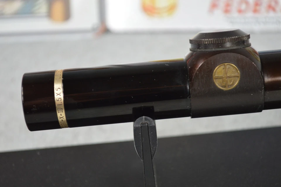 Mira para rifle de juego peligroso Leupold Vari-X III 1,5-5x brillante de 1" Foto 2 de 4