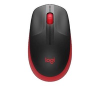 Mysz Bezprzewodowa Logitech M190 Optyczna Czerwona Logitech