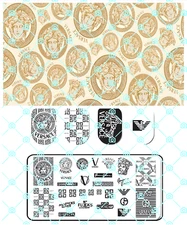 High- Quality Durable Stainless Steel Fashion Nail Stamping Plate