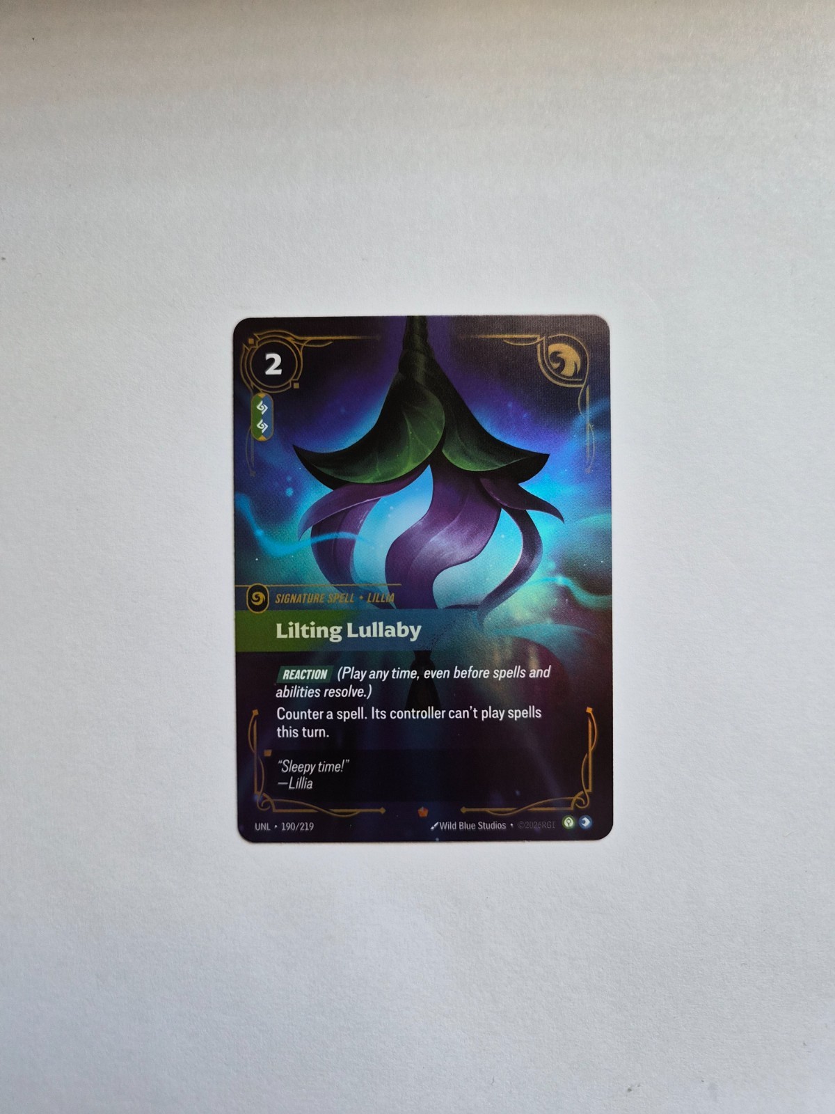 Riftbound: League of Legends Unleashed - Lilting Lullaby #190 - EPIC ...