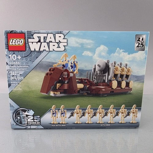Lego 40686 Star Wars Trade Federation Troop Carrier Droid Transport NEW SEALED