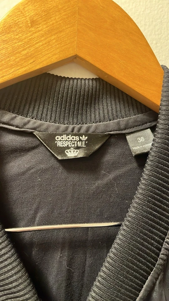 Chaqueta larga con cremallera Adidas Respect Me Foto 3 de 4