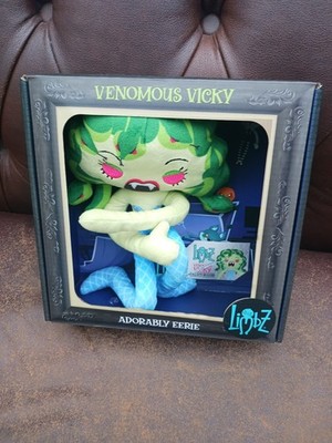 Neu Kreepy Collectibles Limbz Venomous Vicky Medusa Puppe weiches Plüschtier