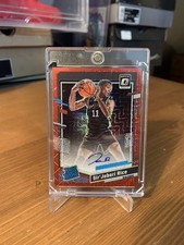2023-24 Panini Donruss Optic #267 Sir’Jabari Rice Red Choice Rated Rookie Auto