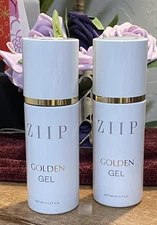 Lot of 2  Ziip Nano and Microcurrent  Conductive GOLDEN GELS