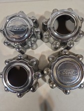 Ford F250 F350 1c34-1a096-ba 8 Lug Wheel Center Rim Cap Hub Cover-full Set Clack