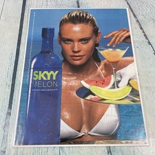 Sexy Lady Hot Body Sky 2005 vodka impreso de colección anuncio/póster promoción arte revista página
