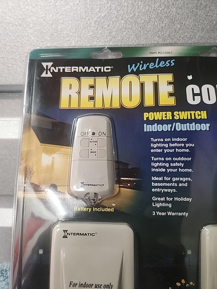 Intermatic Wireless Remote Control Power Switch Outdoor Lighting - Image 3 of 4