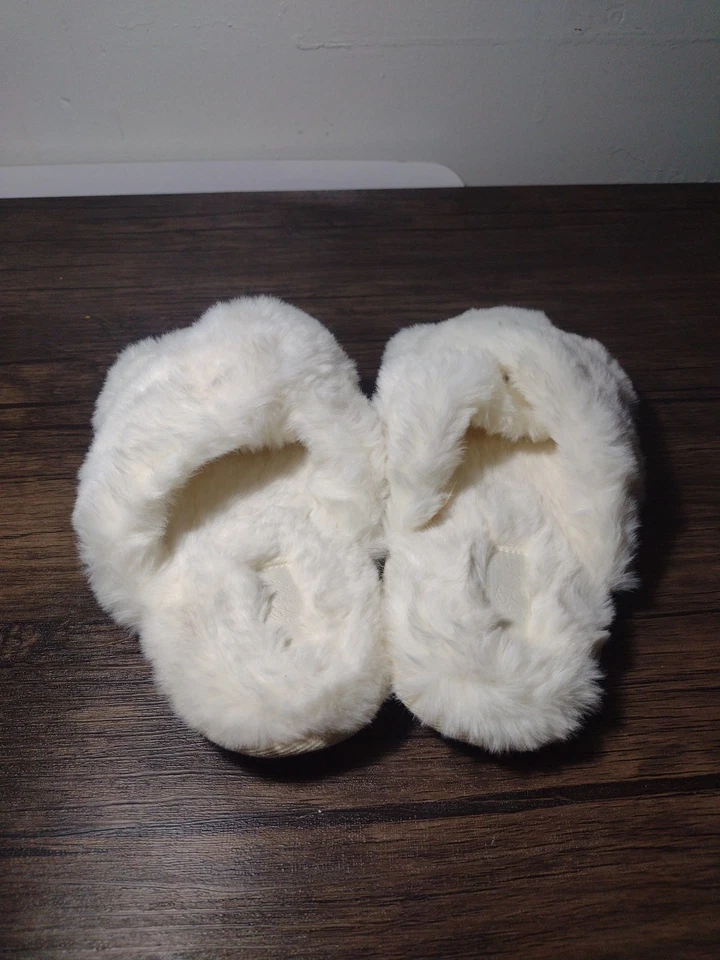 Toboganes para dormitorio Pink Fury blancos para mujer talla pequeña (5-6) pequeña Foto 3 de 4