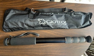 GIOTTOS Heavy Duty Aluminum Collapsible Monopod with Travel Case (MM-9160)