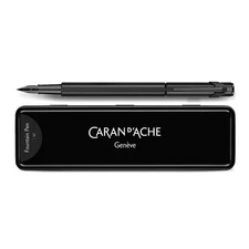 Caran d'Ache 849 Premium Collection Fountain Pen, "Black Code
