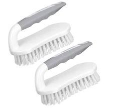 Scrub brush with stiff bristles Cleaning brush for shower, bathroom, carpet