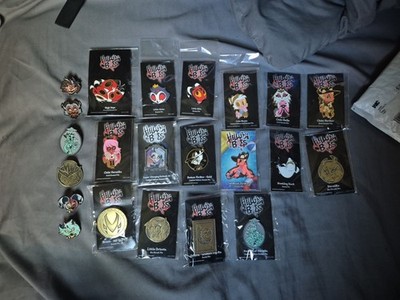 Helluva Boss And Hazbin Hotel Pin Lot 22 Pins