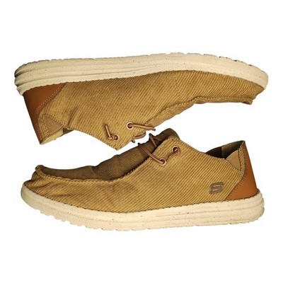 Skechers Melson-Raymon Loafers Men 11.5 Brown Corduroy Air-Cooled Slip On 210302 Amazon.com | Skechers Men main image 4